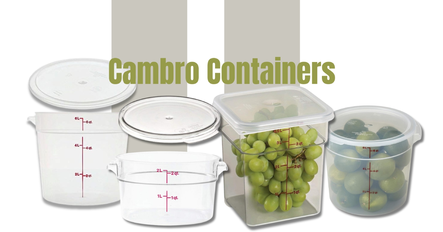 Best Cambro Containers for Baking