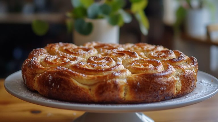 Cinnamon Roll Focaccia Sourdough