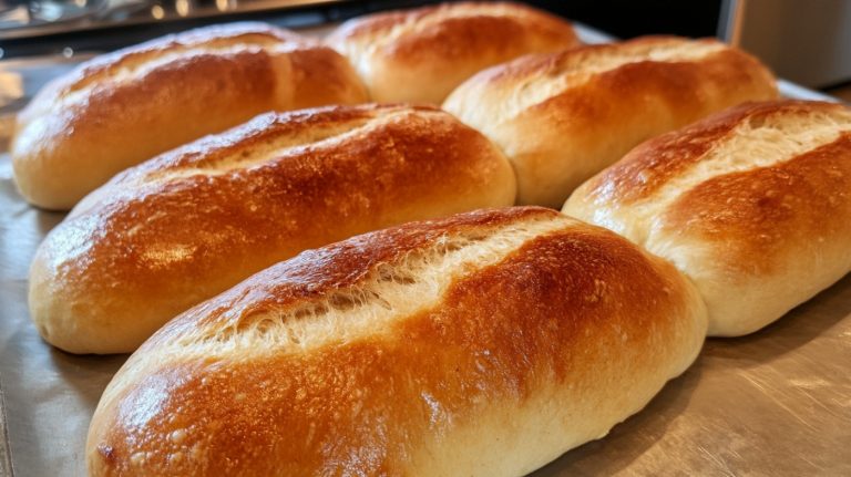 Sourdough Hoagie Rolls Recipe