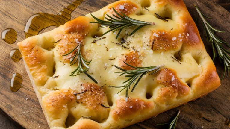 Asiago Cheese Focaccia Bread