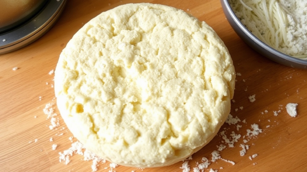 Cooking Process of sourdough Discard English Muffin