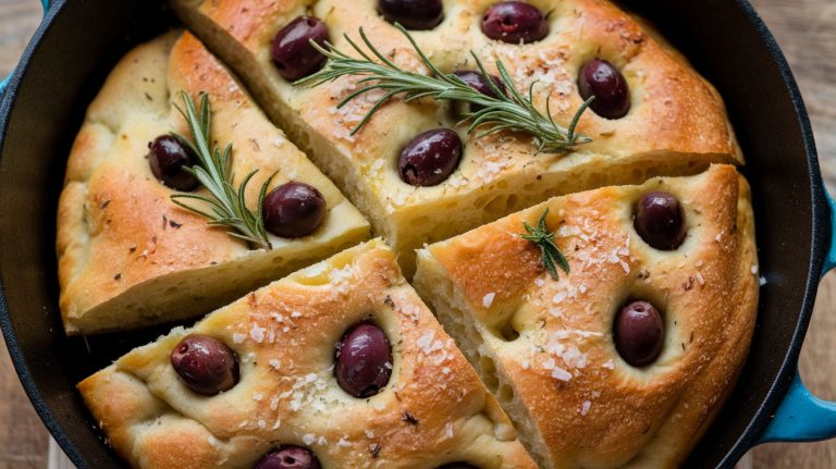 Dutch Oven Focaccia Bread