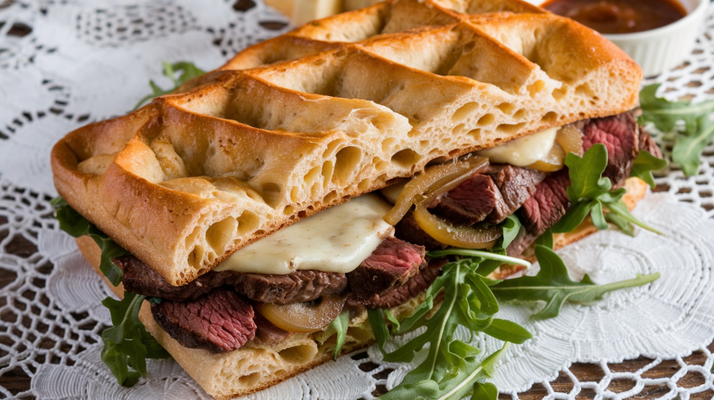 Focaccia Steak Sandwich