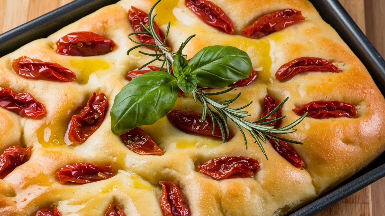 Sun-Dried Tomato Focaccia