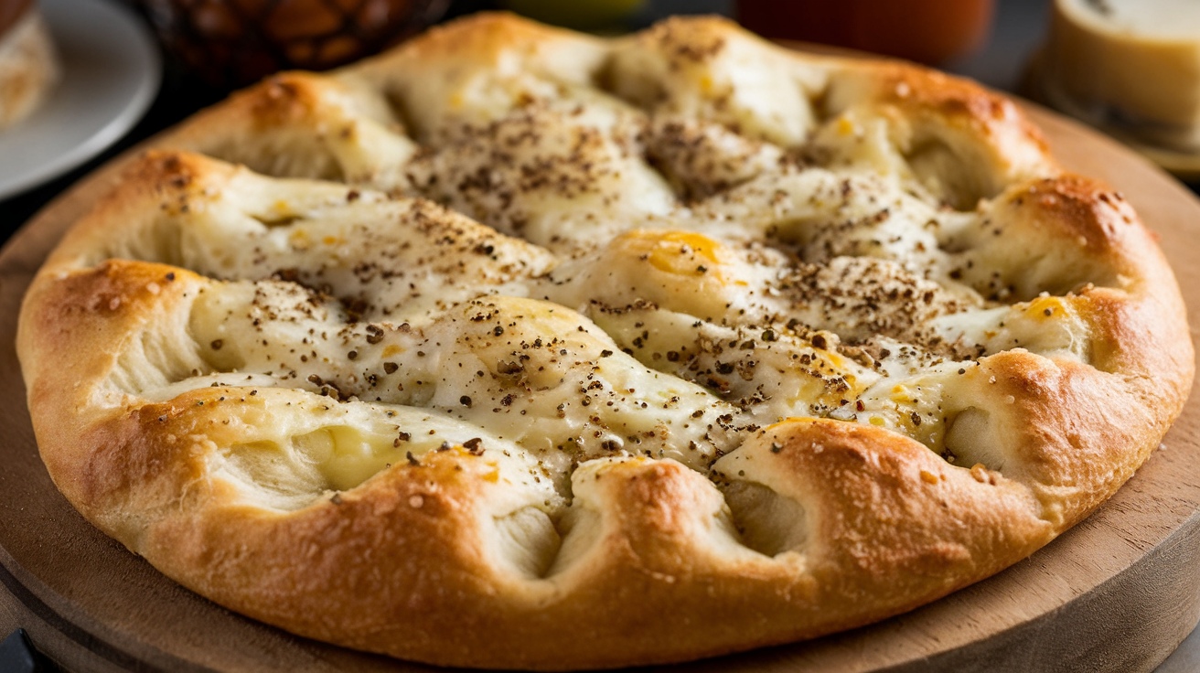 Cacio E Pepe Focaccia