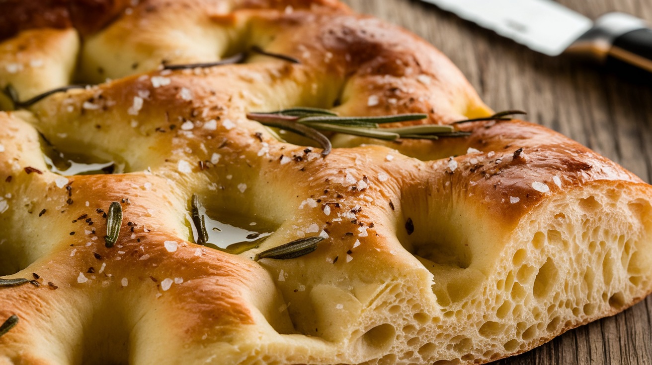 Focaccia Genovese Recipe: With Fresh Herbs or As-Is