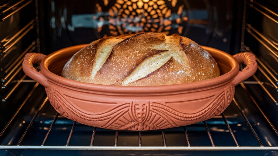 Baking the Sourdough