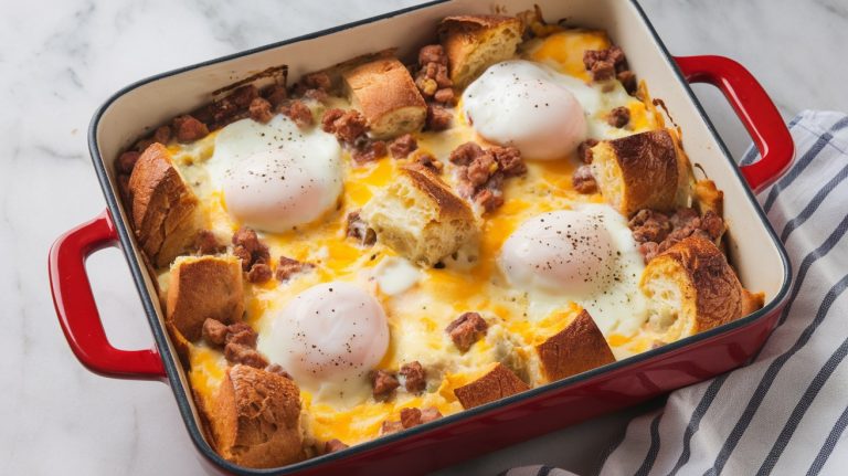 Breakfast Casserole With Sourdough Bread