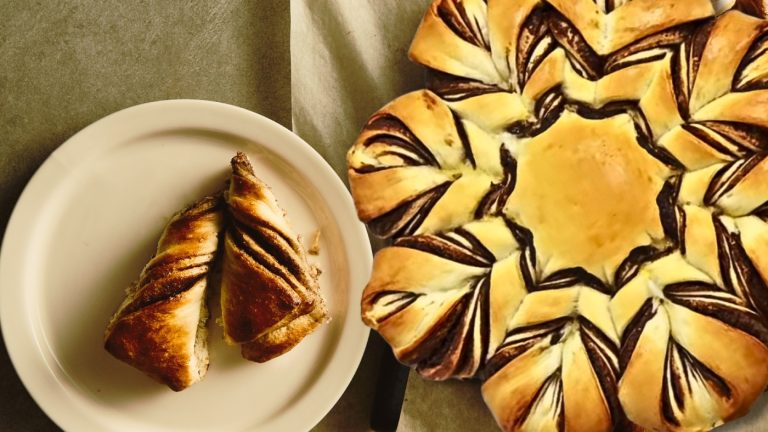 Sourdough Chocolate Star Bread