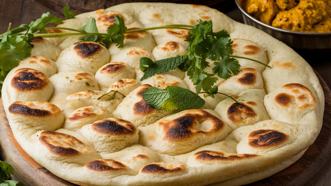 Sourdough Naan Bread Recipe