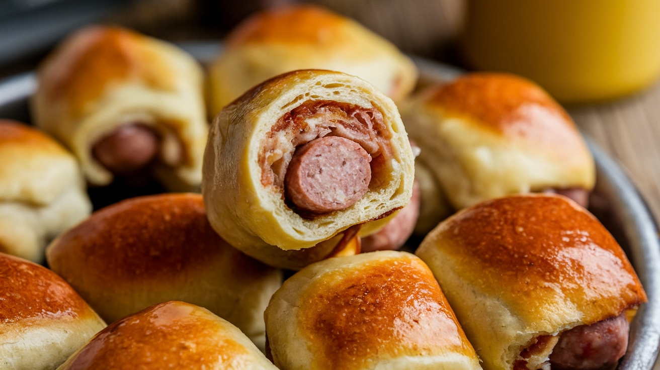 Sourdough Pigs in a Blanket