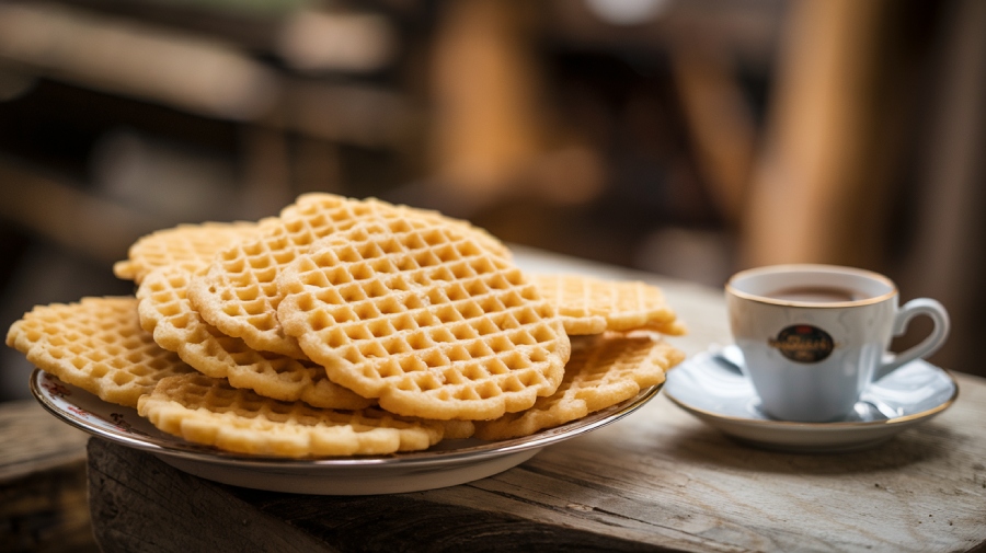 Pizzelle's Crispiness