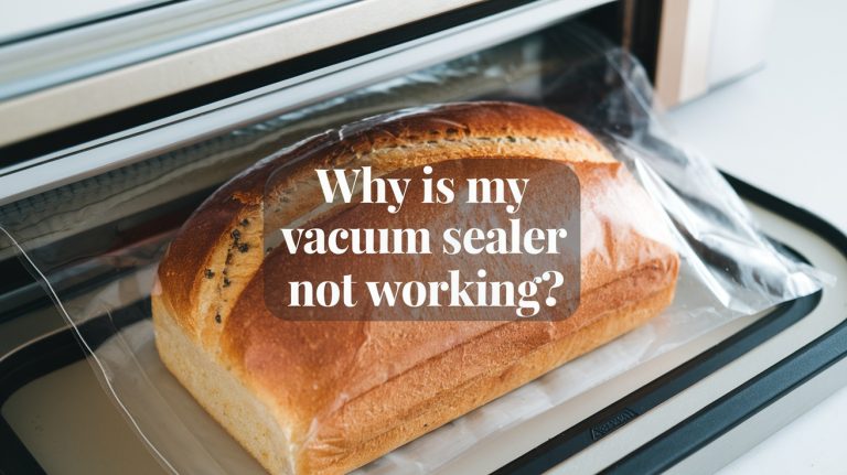 Why Is My Vacuum Sealer Not Vacuuming