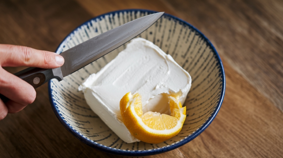 Preparing the Cream Cheese Filling