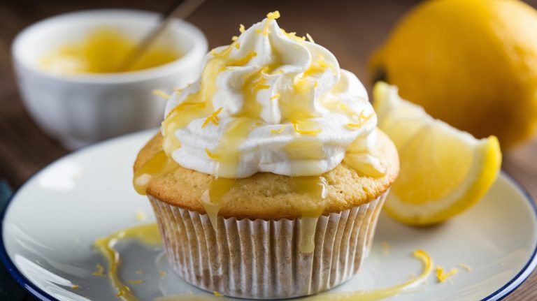 Sourdough Discard Lemon Muffins