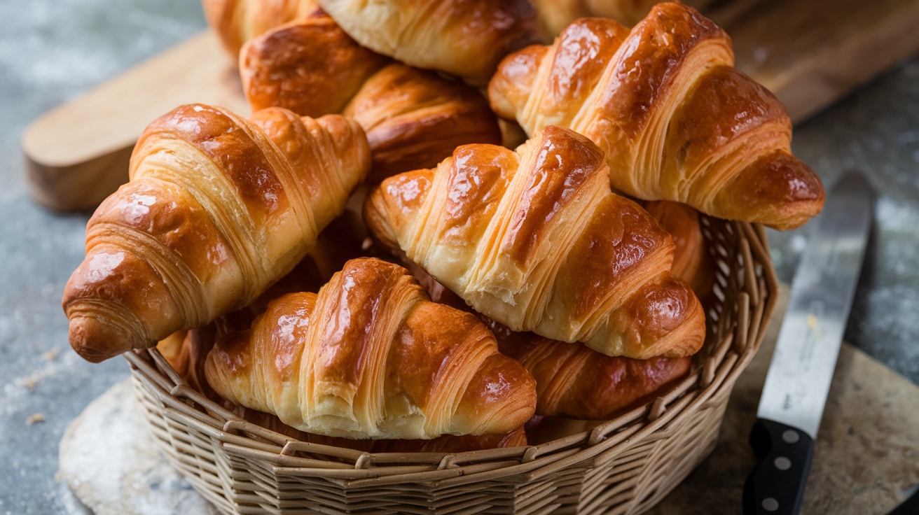 Sourdough Croissants