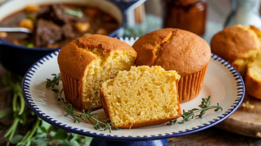 Serving Suggestions for Sourdough Cornbread Muffins