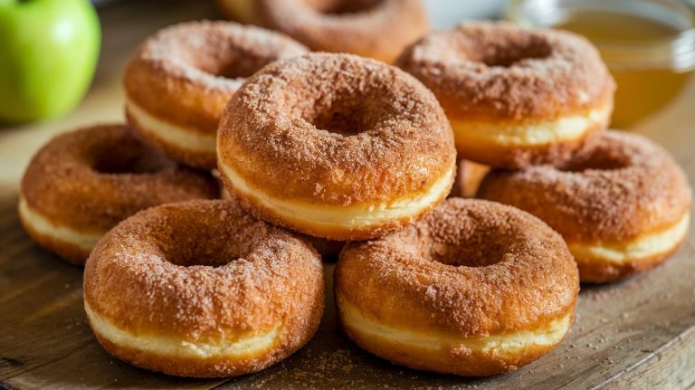 Sourdough Apple Cider Donuts