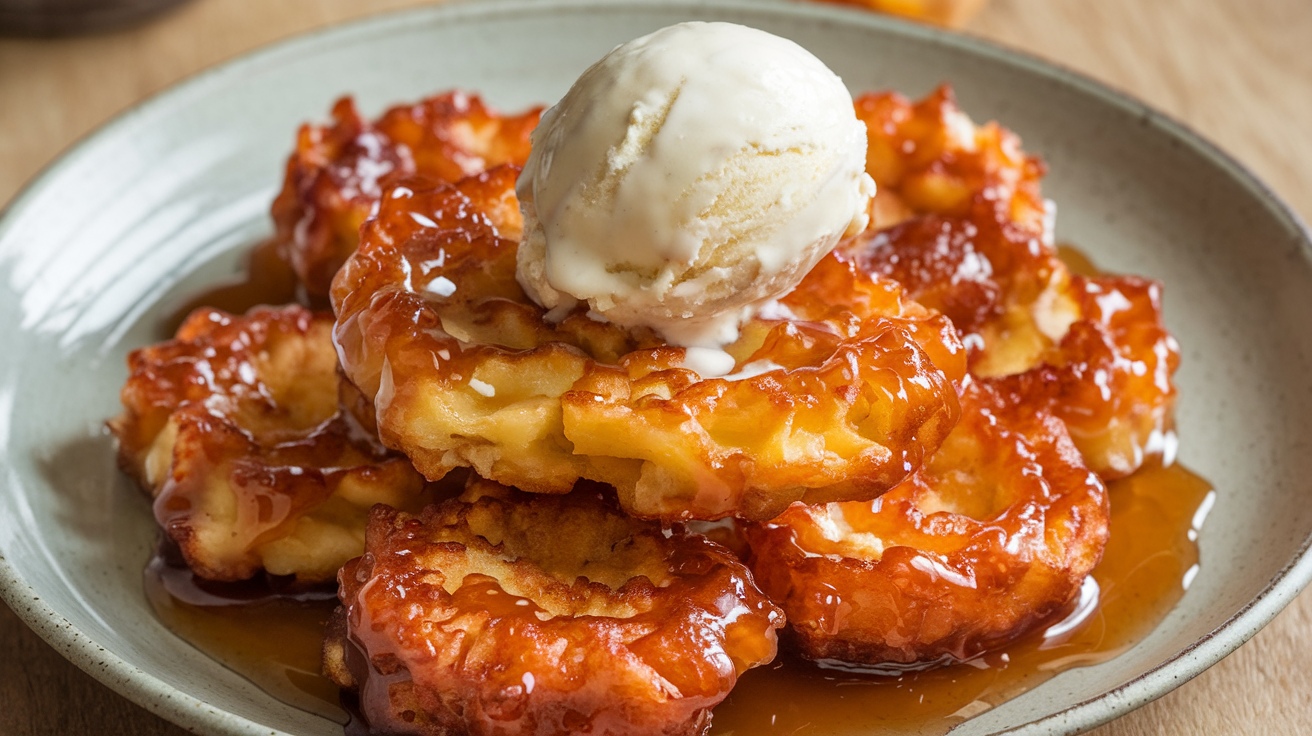 Sourdough Apple Fritters