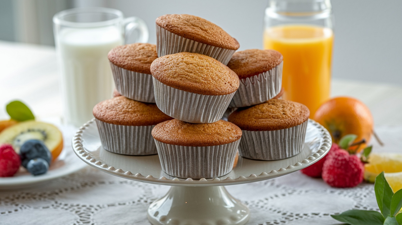 Sourdough Banana Muffins