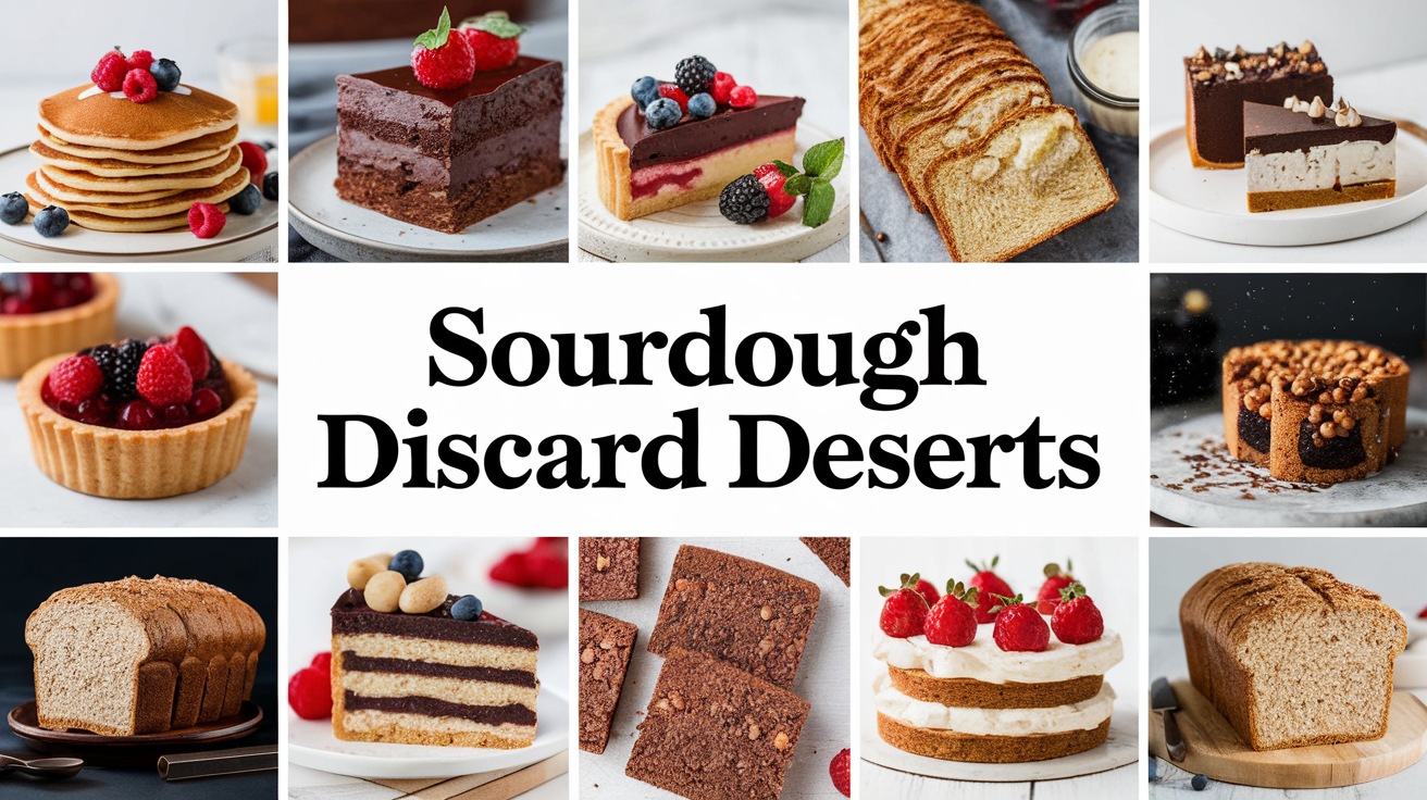 Sourdough Discard Desserts