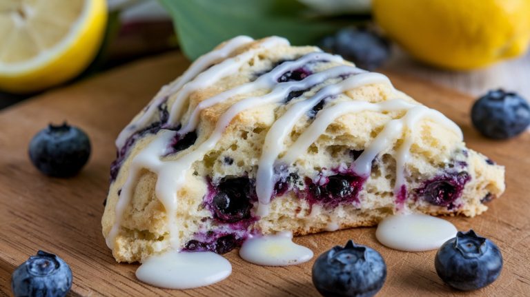 sourdough discard blueberry scones