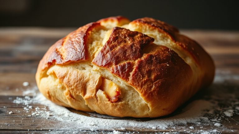 Peach Sourdough Bread