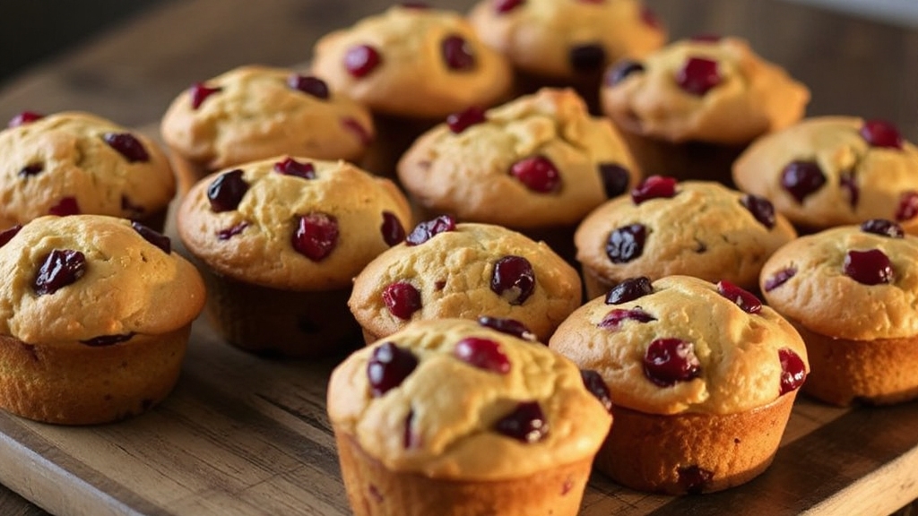 Sourdough Discard Cranberry Muffins