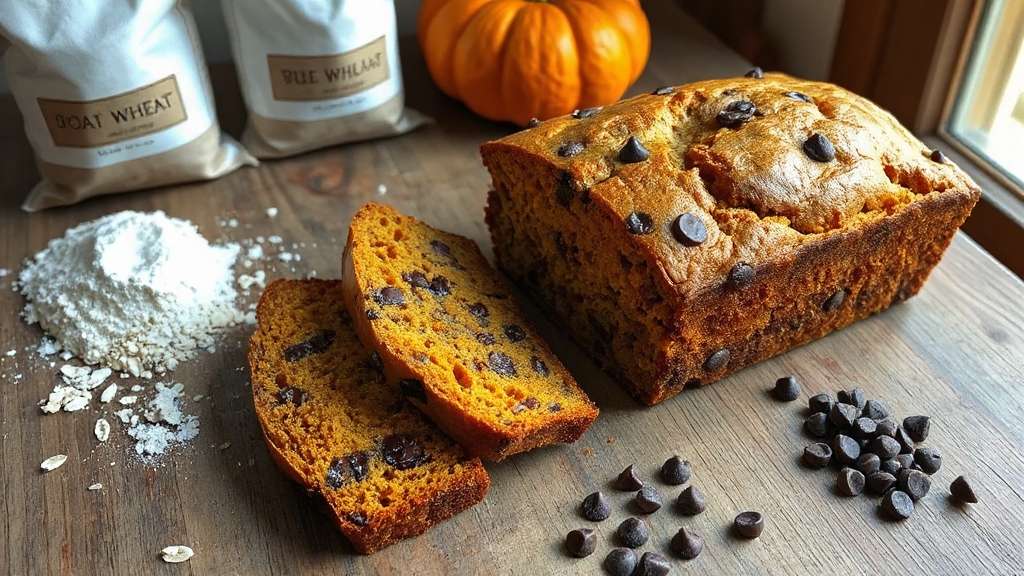 Sourdough Pumpkin Chocolate Chip Bread