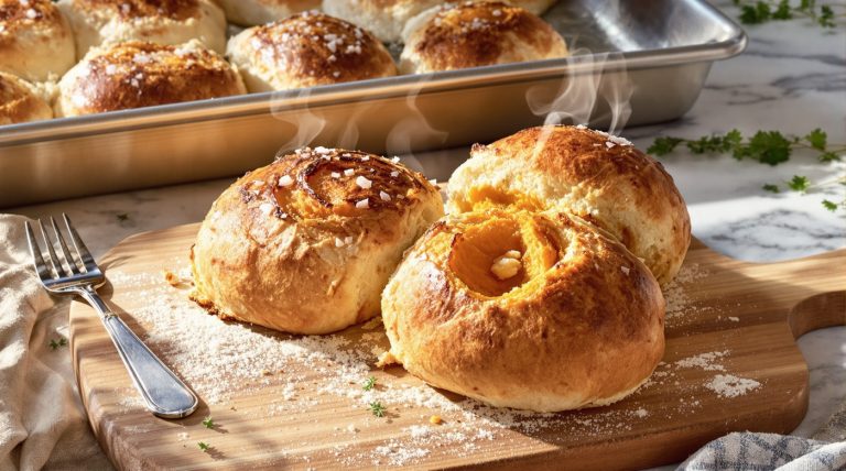 Sourdough Sweet Potato Rolls