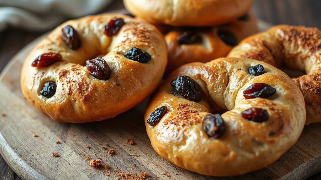 add cinnamon fold raisins