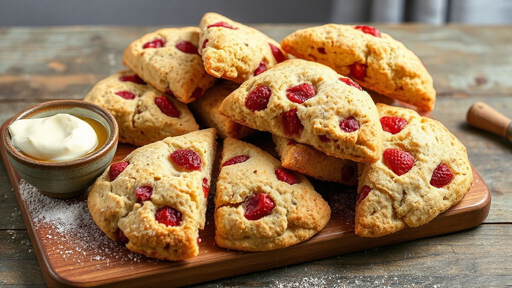 creative strawberry scone variations