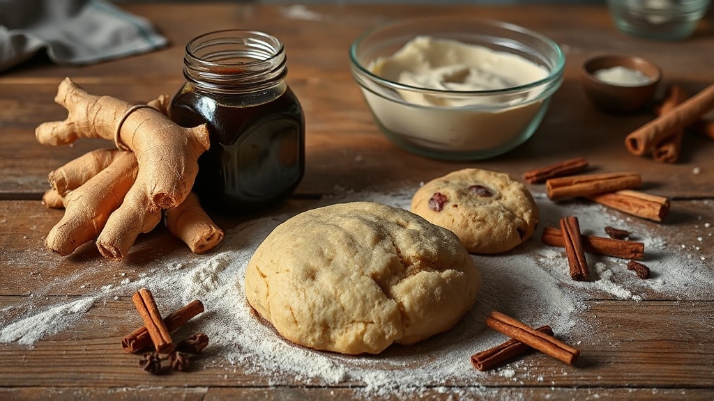 essential sourdough ginger cookies