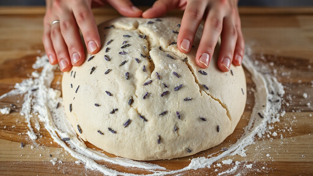 handle dough gently quickly