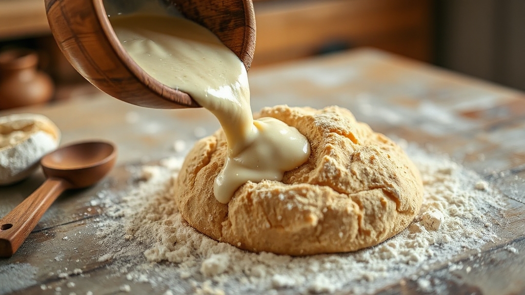 combine wet ingredients carefully