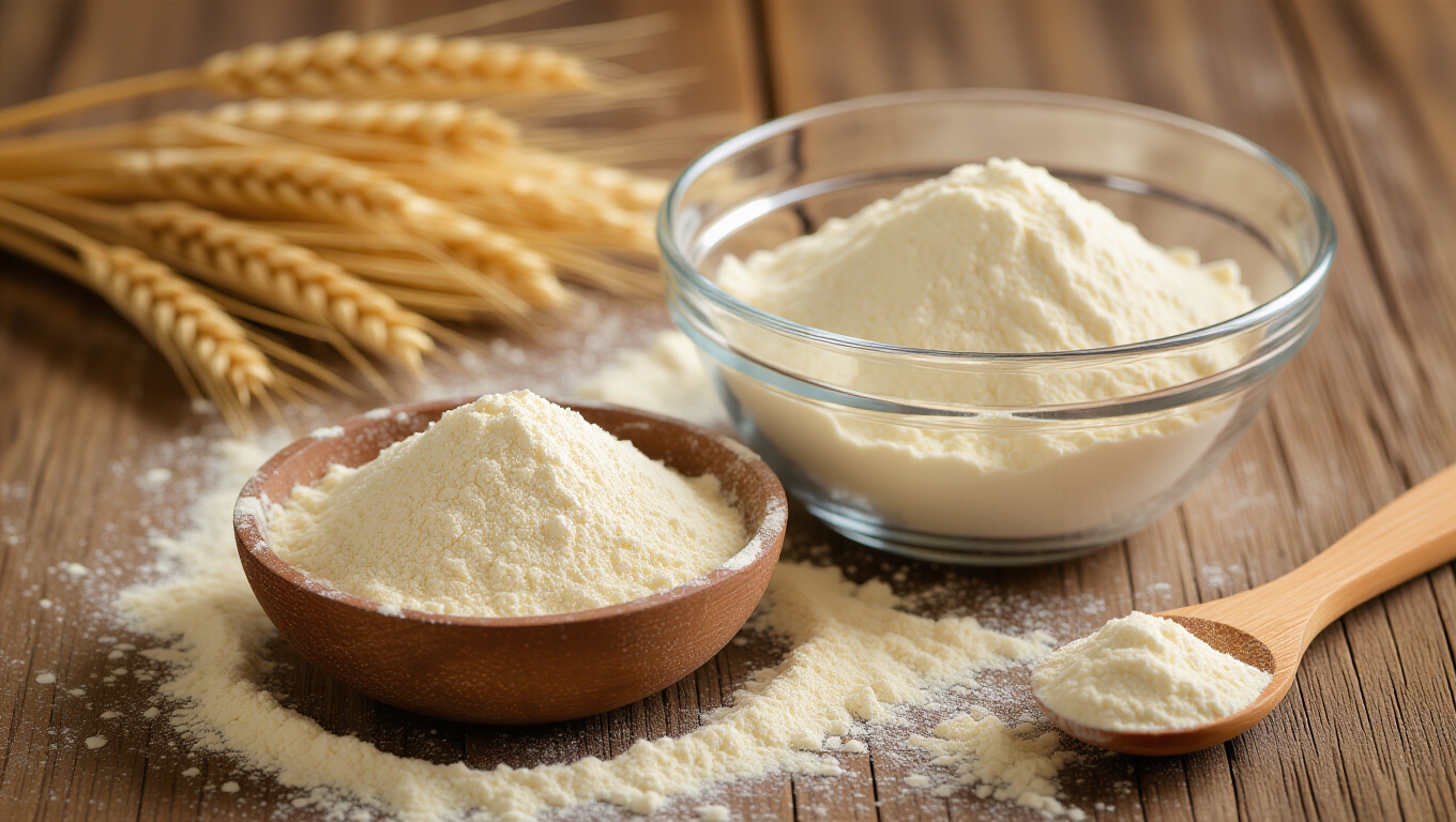 blending flours for optimal baking