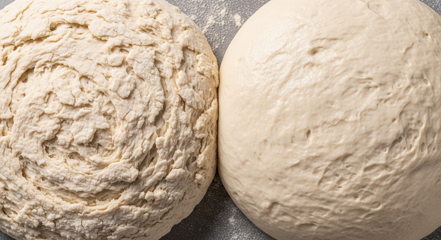 can you over knead pizza dough