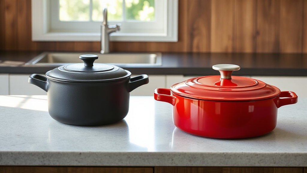 comparing caraway and le creuset