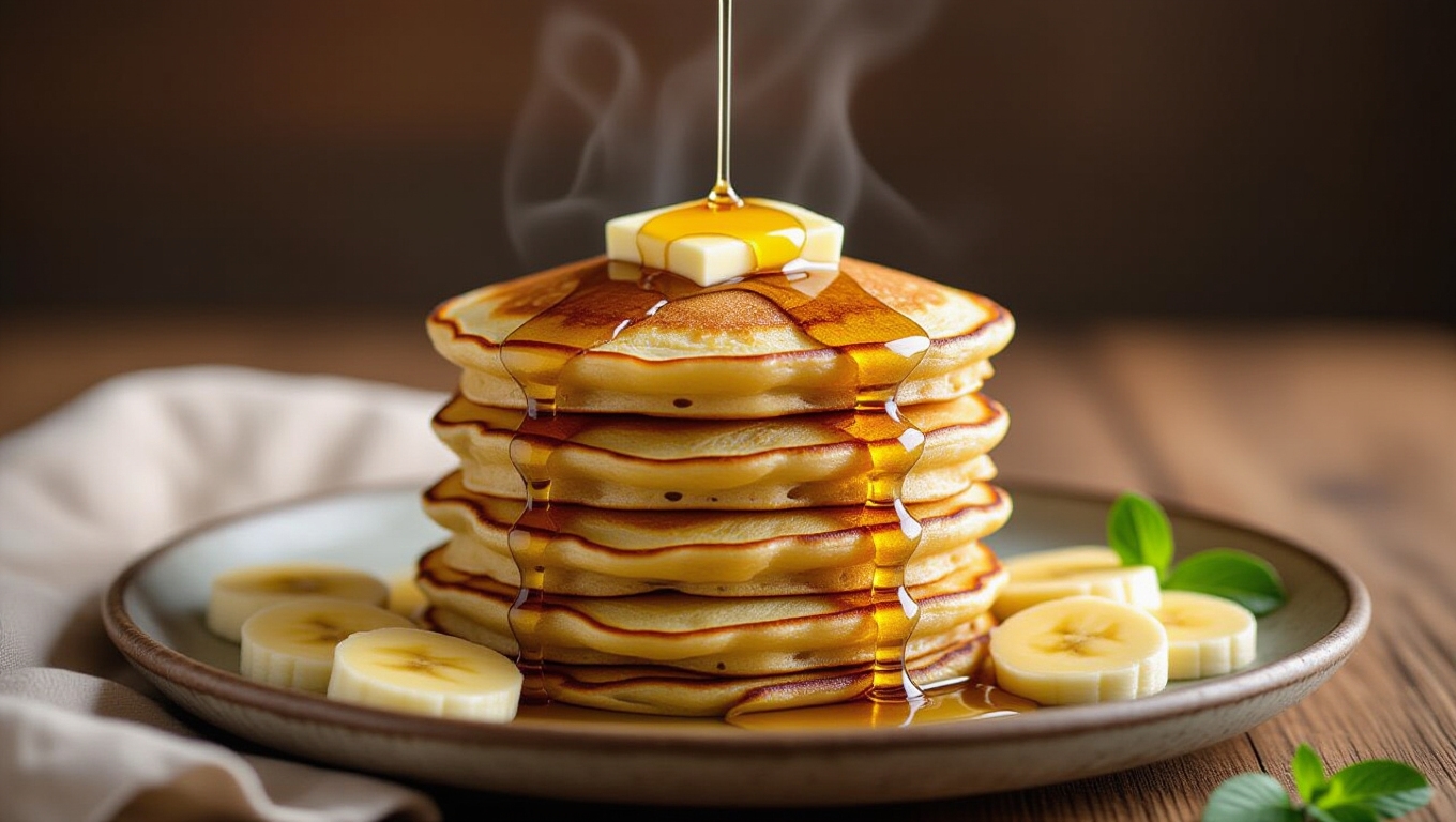 cook pancakes over medium heat