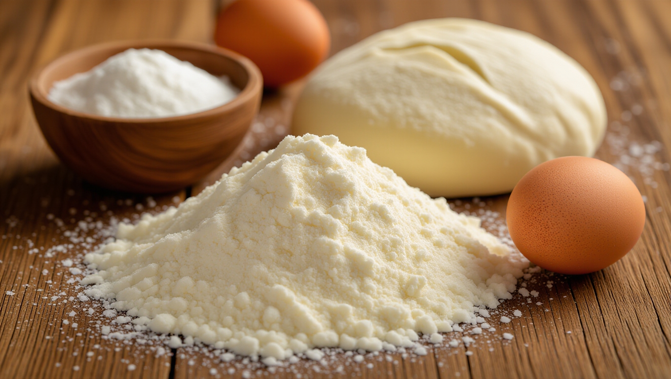 flour sugar water yeast