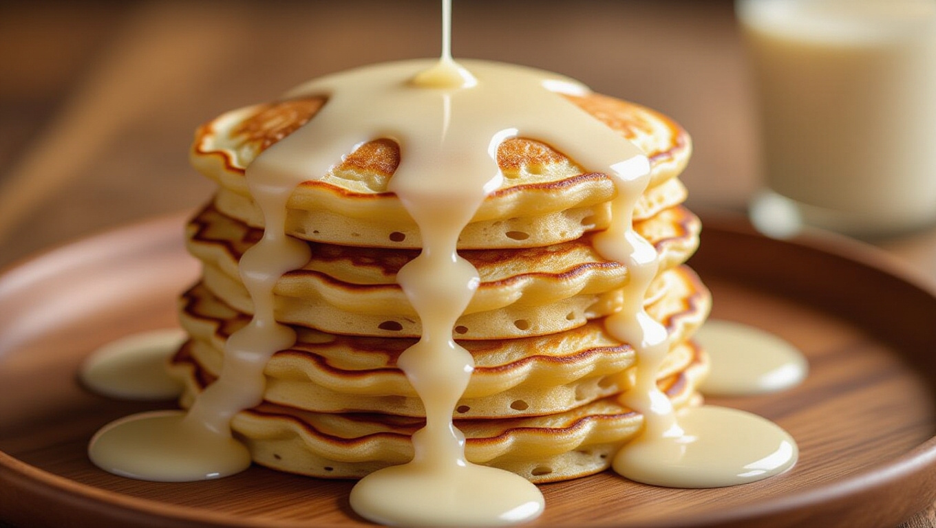 tangy airy crispy pancakes