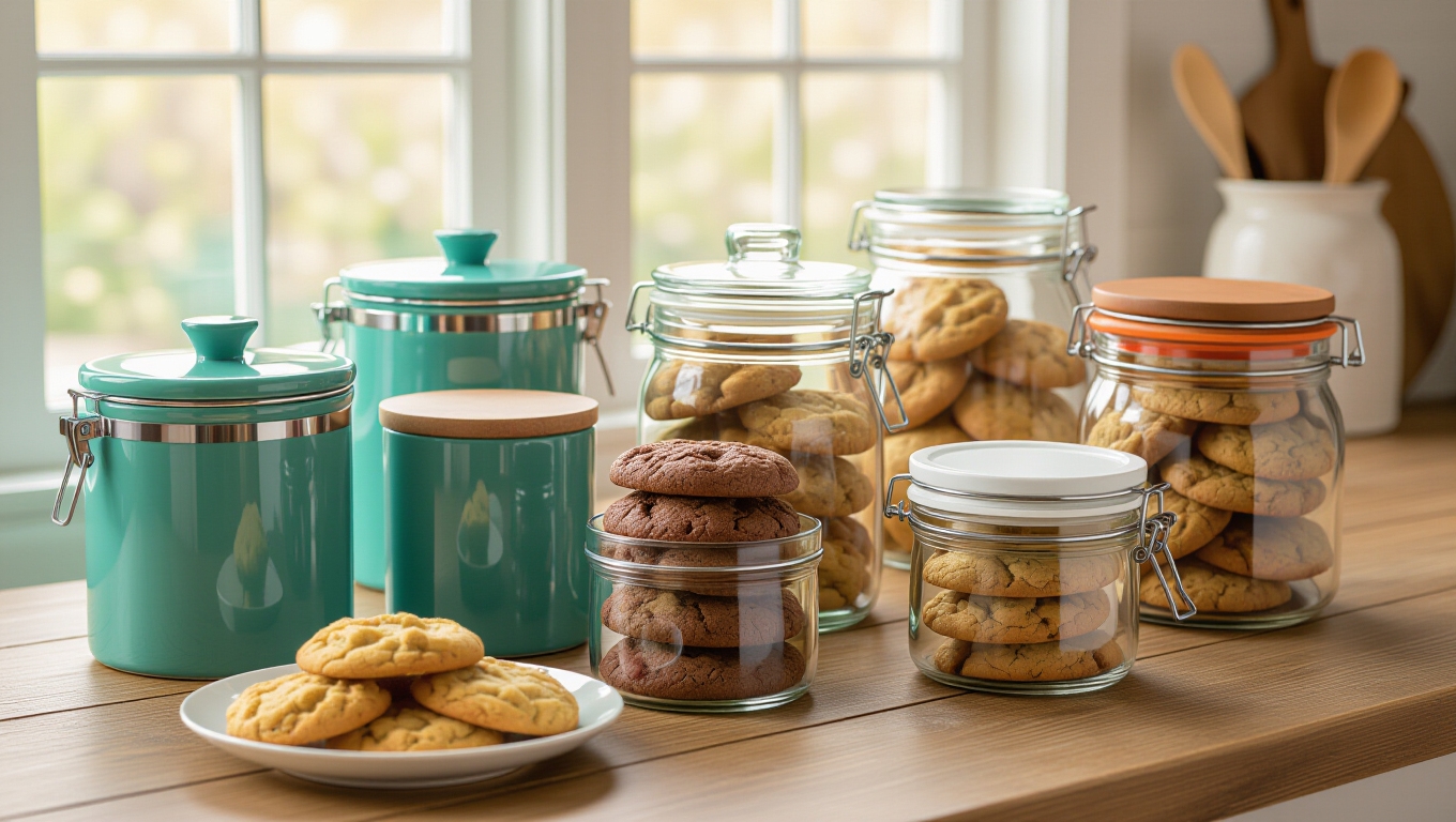 top cookie storage containers