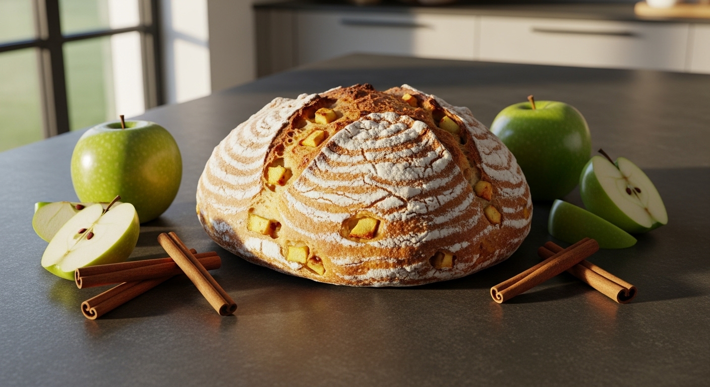 sourdough apple bread