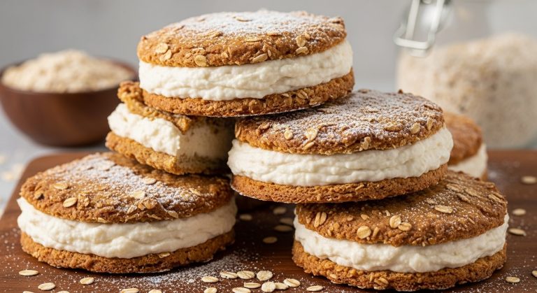 sourdough oatmeal cream pies
