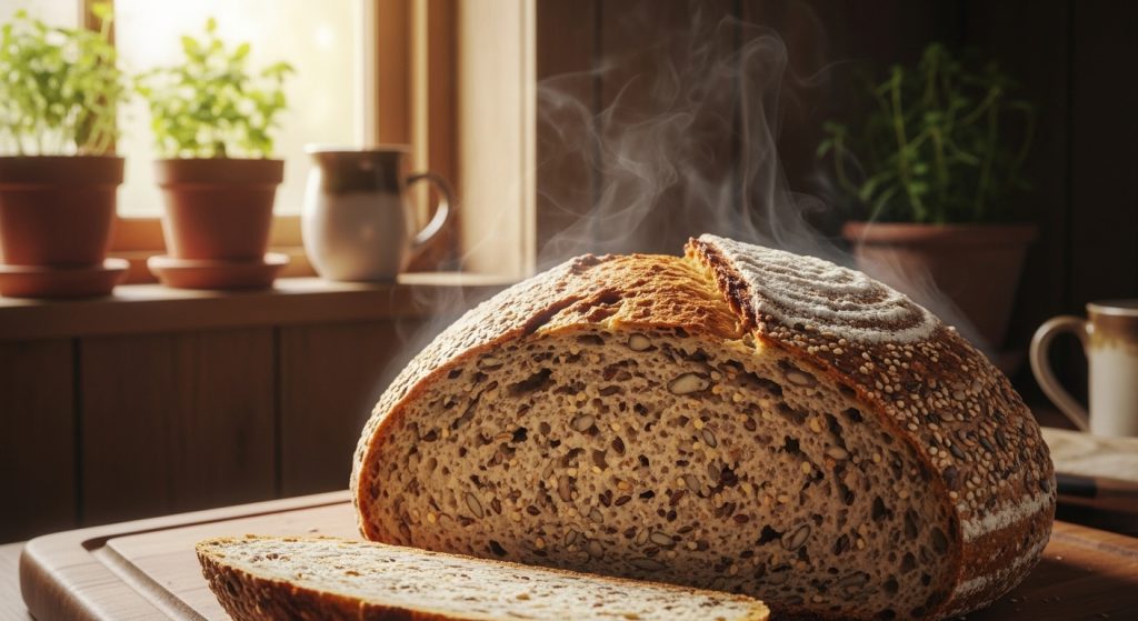 Multigrain Discard Bread