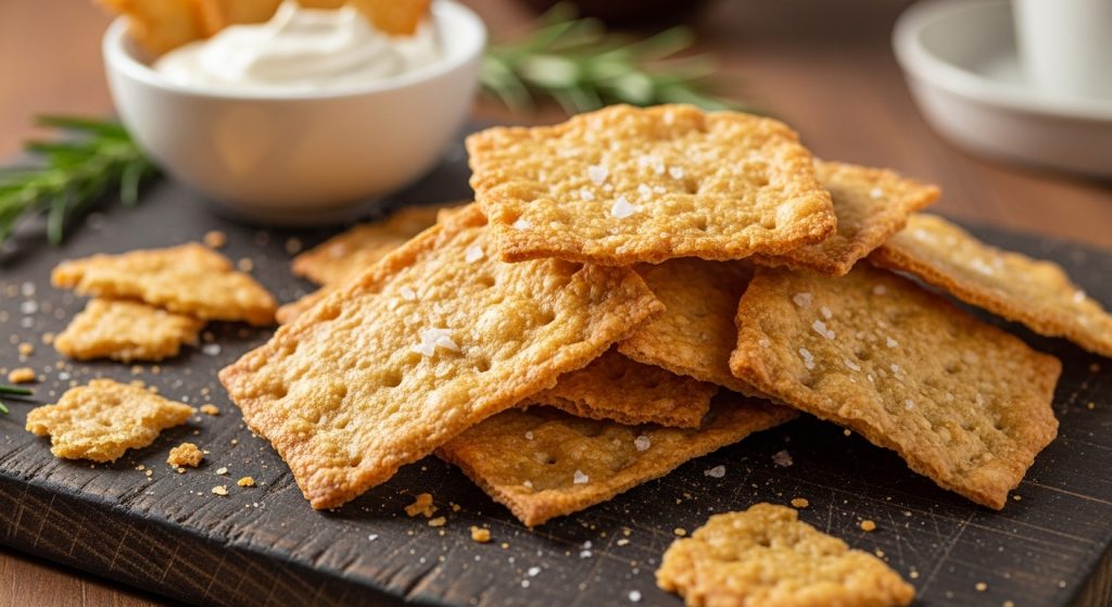 Savory Vegan Snacks Using Sourdough Discard