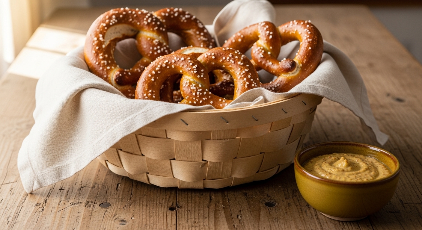 sourdough discard pretzel recipe