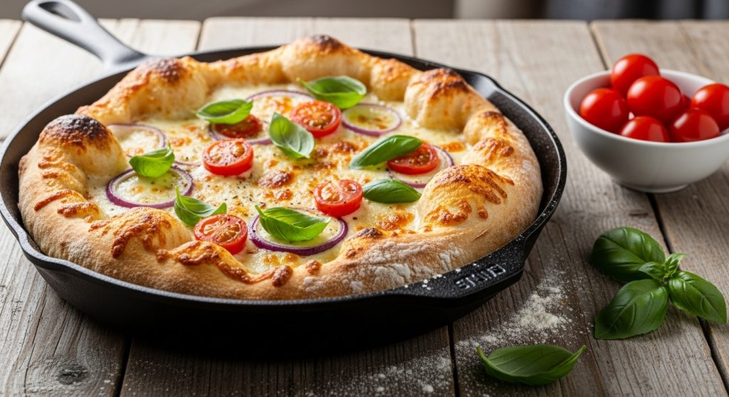 Baking the Pizza for Optimal Crispiness