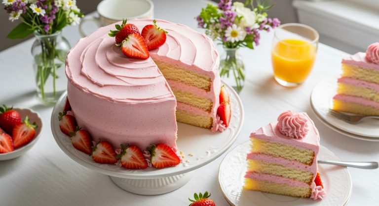 best frosting for strawberry cake