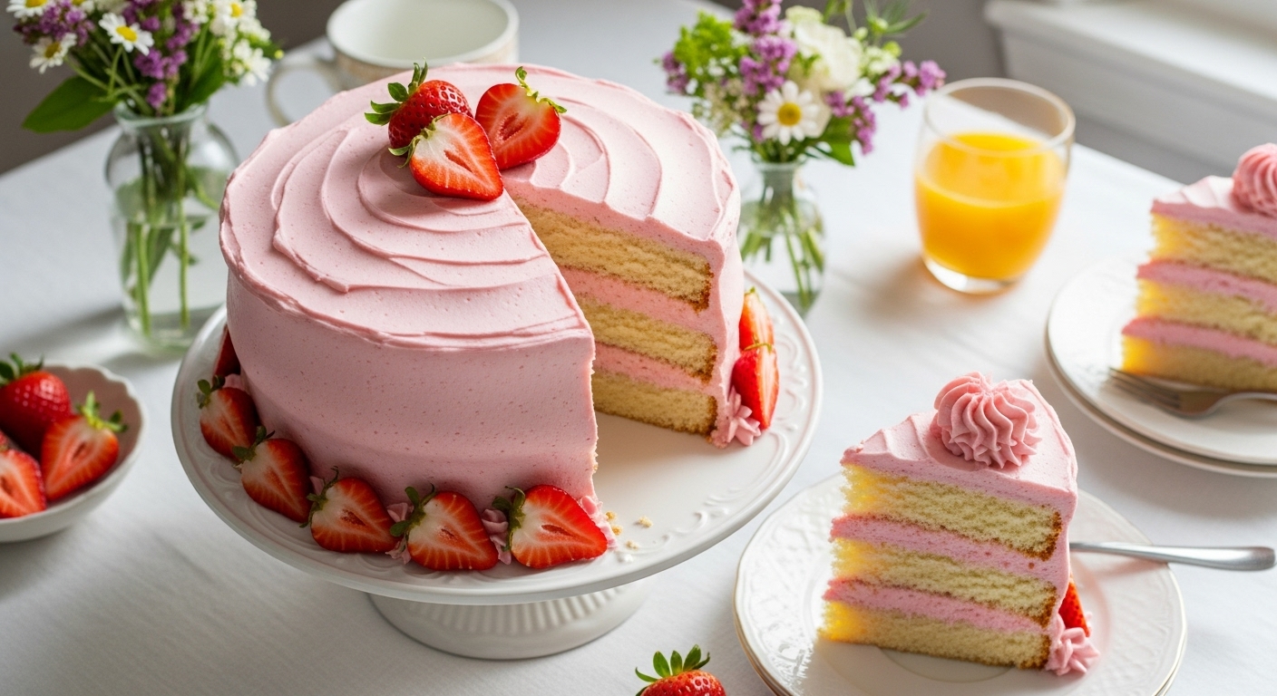 best frosting for strawberry cake